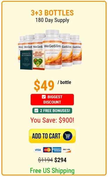 Buy WeGoSlim 6 Bottle
